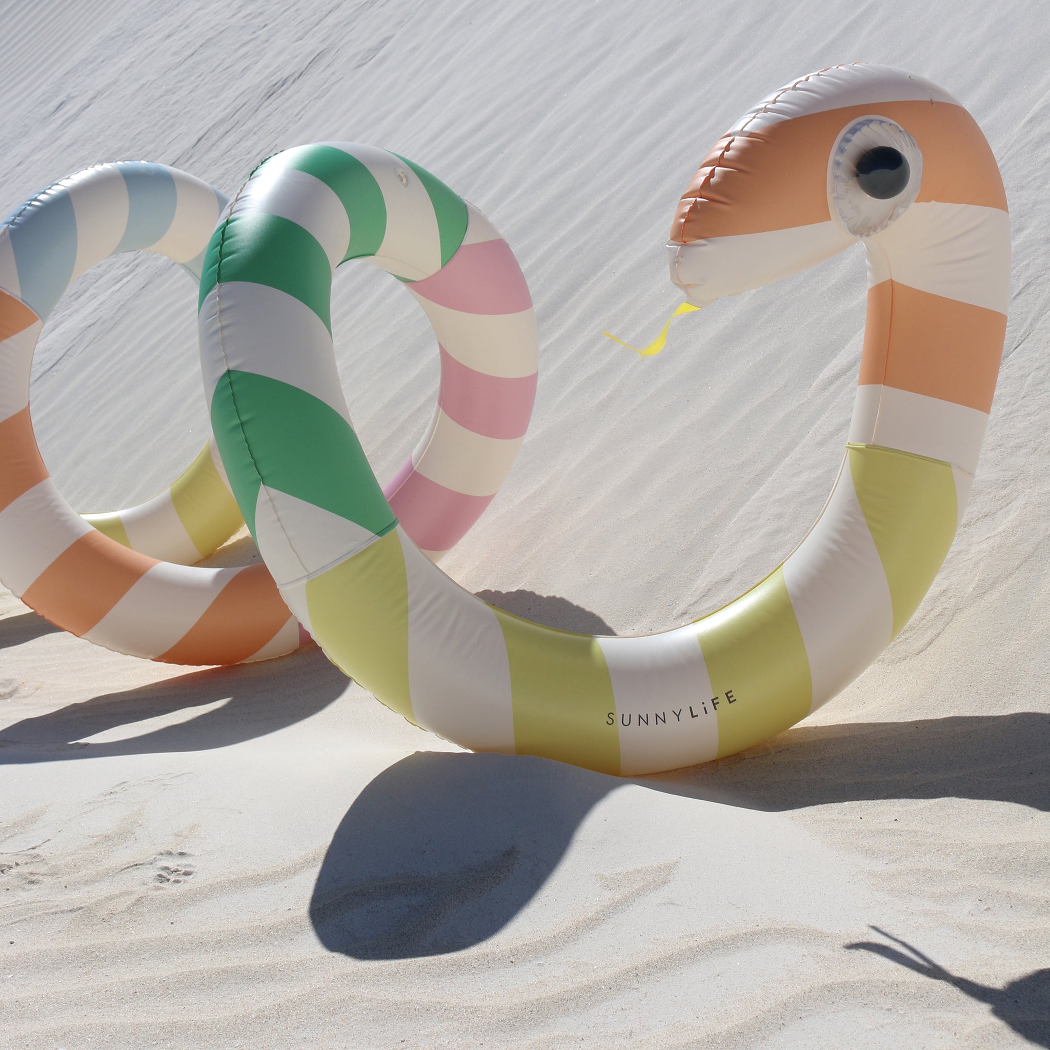 Sunnylife - Giant Snake Inflatable Pool Fun and Bed