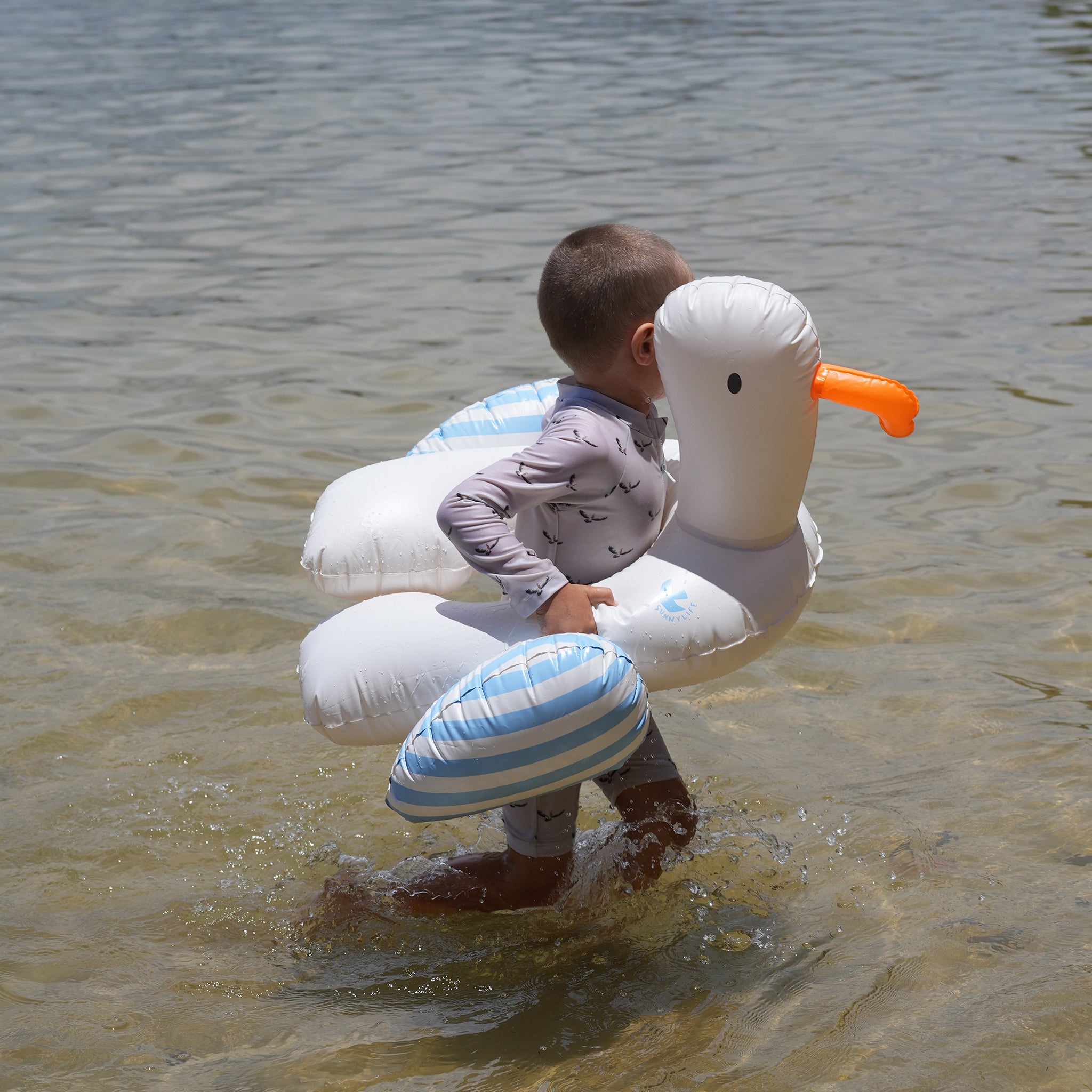 Sunnylife - Sammy Seagull Inflatable Sea and Pool Child Float