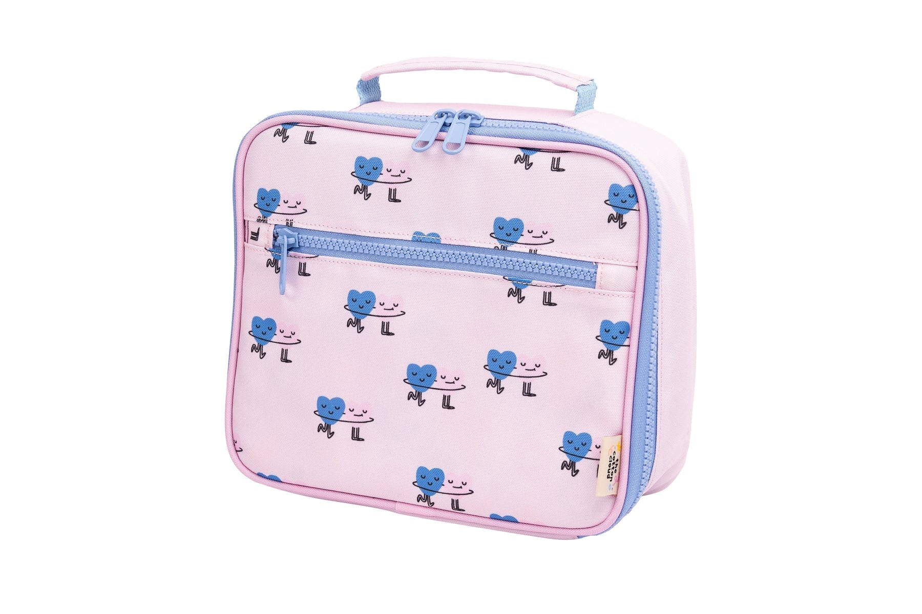 The Cotton Cloud - Dancing Hearts Lunch Bag