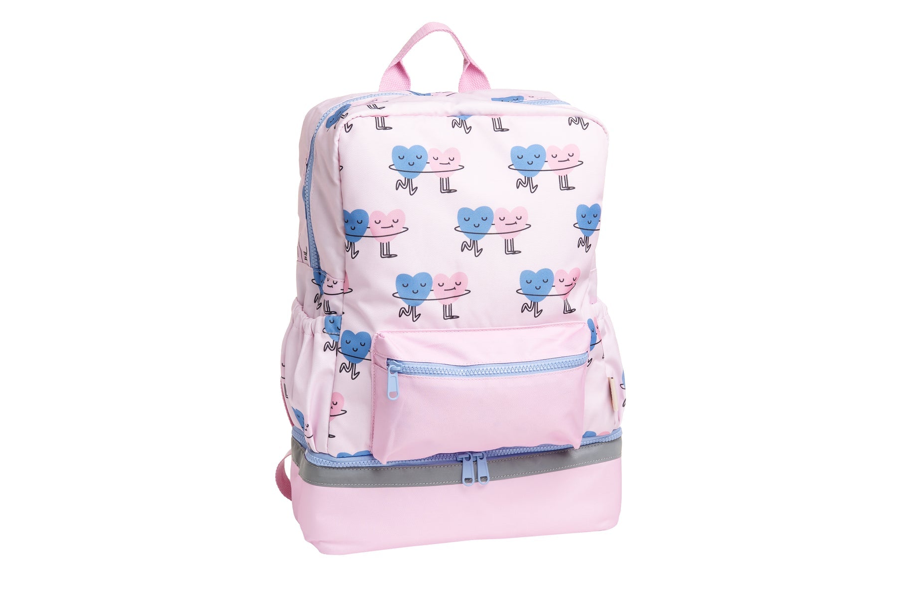 The Cotton Cloud - Dancing Hearts Nutritional Eyewear School Backpack