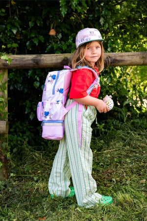 The Cotton Cloud - Dancing Hearts Nutritional Eyewear School Backpack
