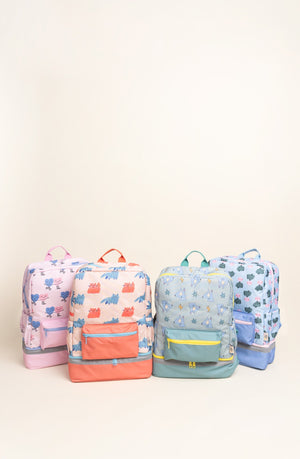 The Cotton Cloud - Dancing Hearts Nutritional Eyewear School Backpack