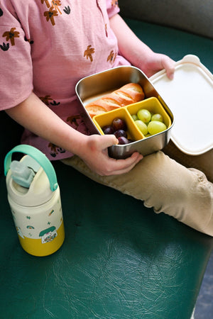 The Cotton Cloud - Funky Dogs 420ML Stainless Steel Hidden Straw Water Bottle