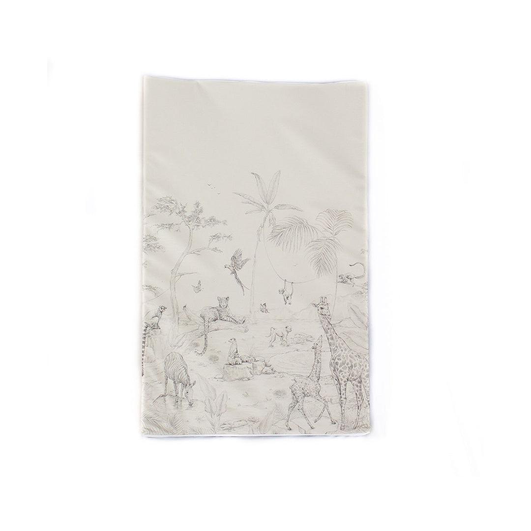 The Little Bumble Co. Anti Roll Changing Mat - Animal Paradise-Changing Mats- | Natural Baby Shower