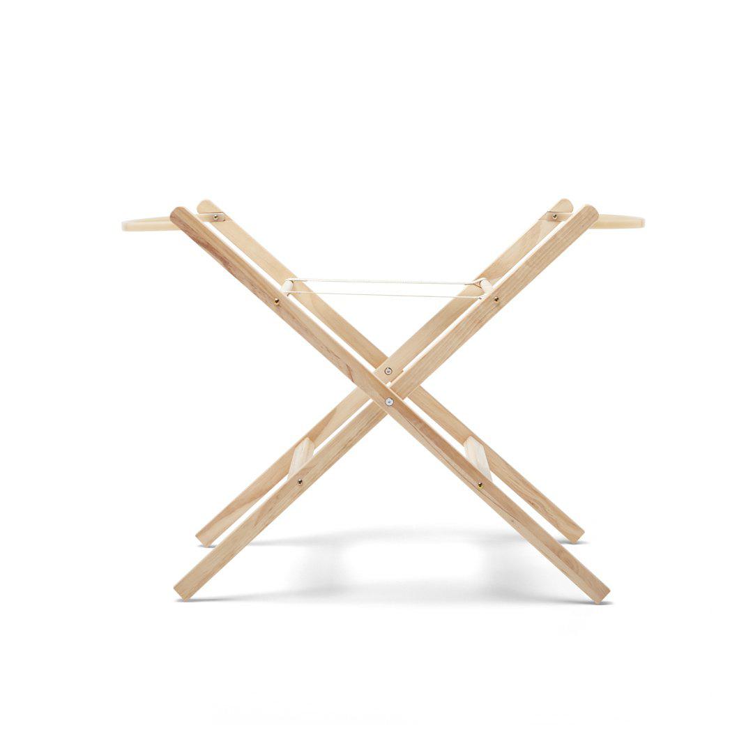 The Little Green Sheep Organic Knitted Moses Basket Bundle - Dove-Moses Baskets- | Natural Baby Shower