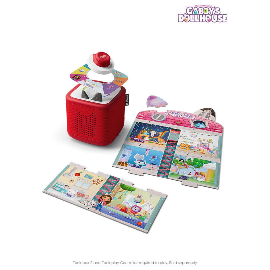 Tonies Gabby's Dollhouse - Gabby's Cat-tastic Scavenger Hunt Tonieplay Game-Audio Player Cards + Characters- | Natural Baby Shower