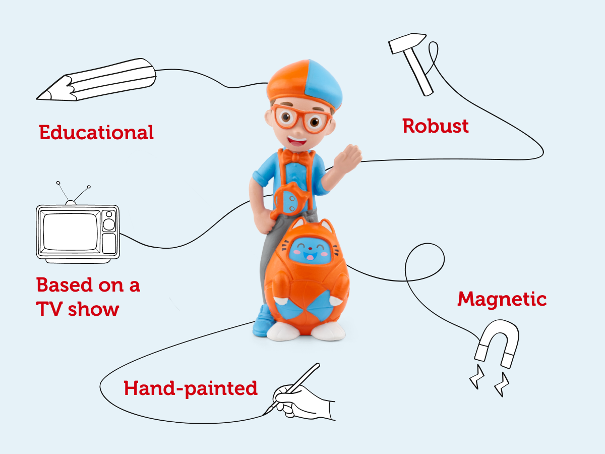 Tonies - Blippi English Audio Figure