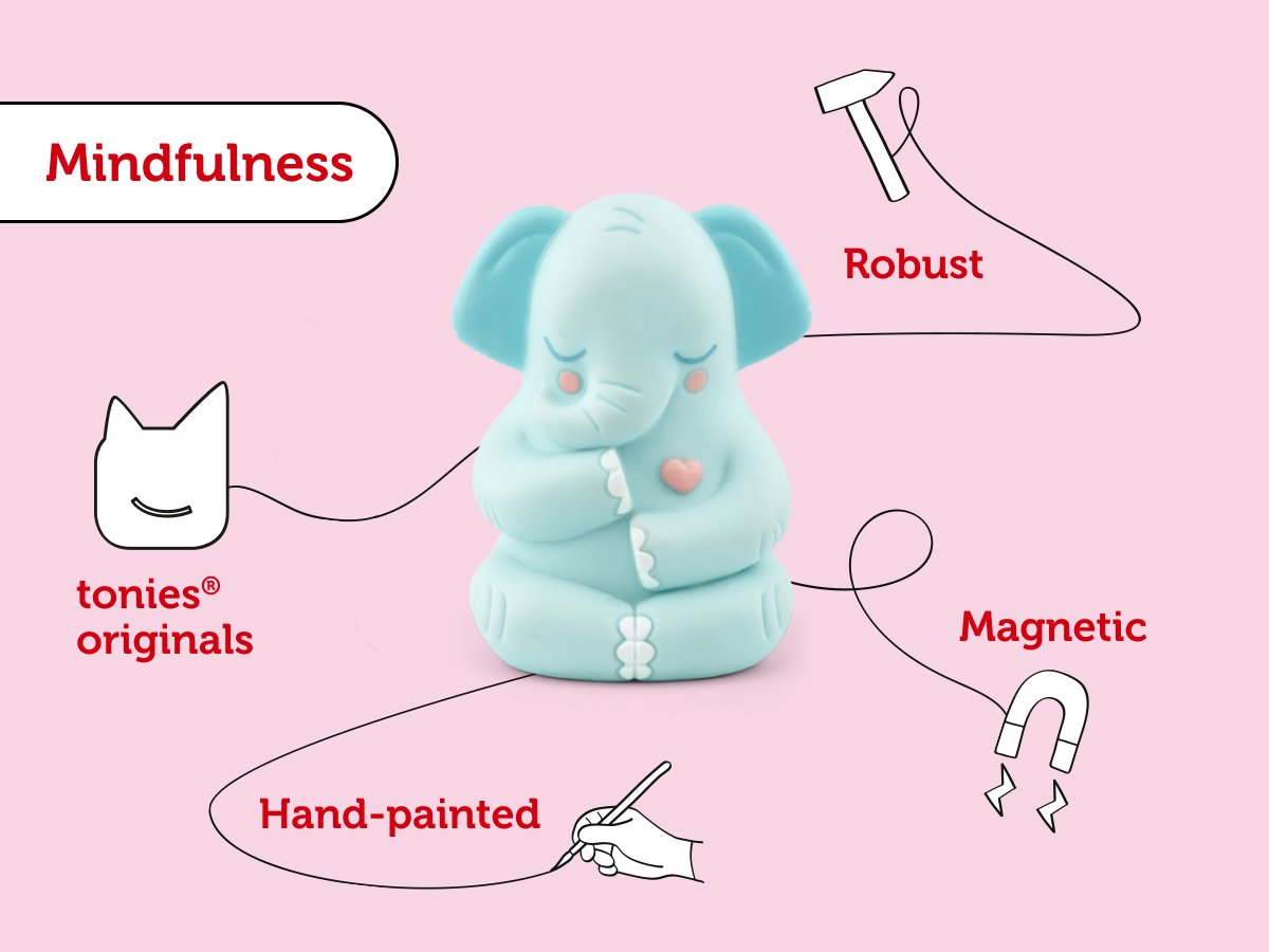 Tonies - Awareness: Affirmations with Greta the Elephant English Audio Figure