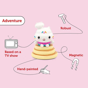 Tonies Gabby's Dollhouse - Cakey Cat Tonie Audio Character-Audio Player Cards + Characters- | Natural Baby Shower