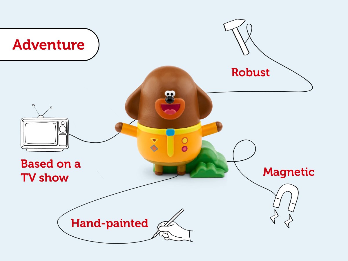 Tonies - Hey Duggee English Audio Figure