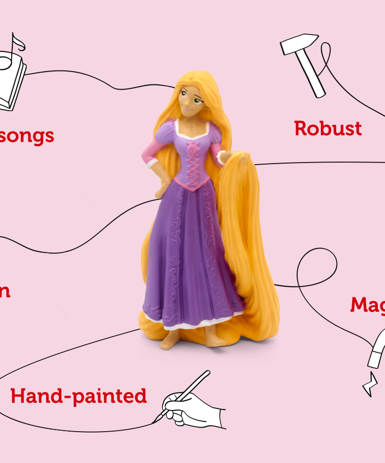 Tonies - English Disney Princesses Tangled Audio Figure