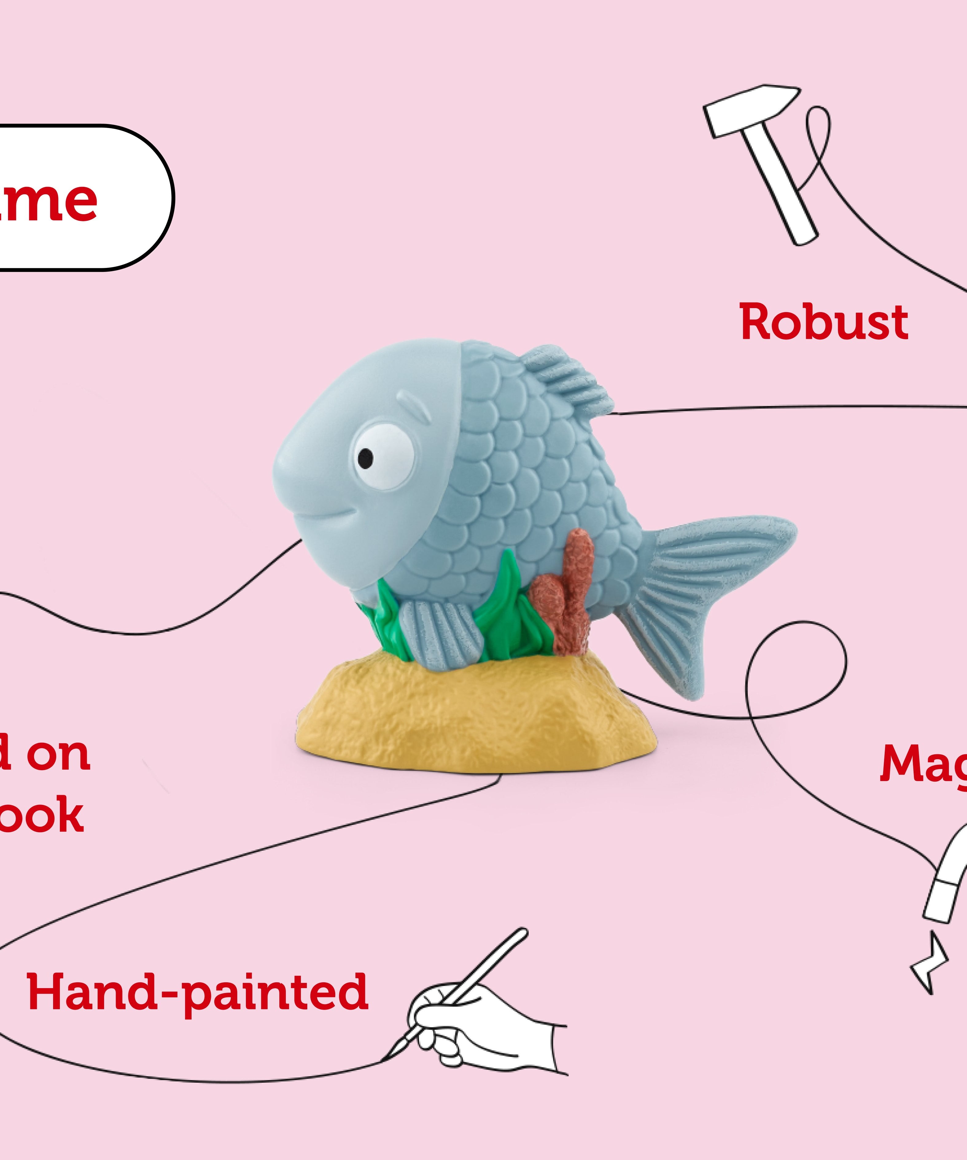 Tonies - Julia Donaldson Tiddler English Audio Figure