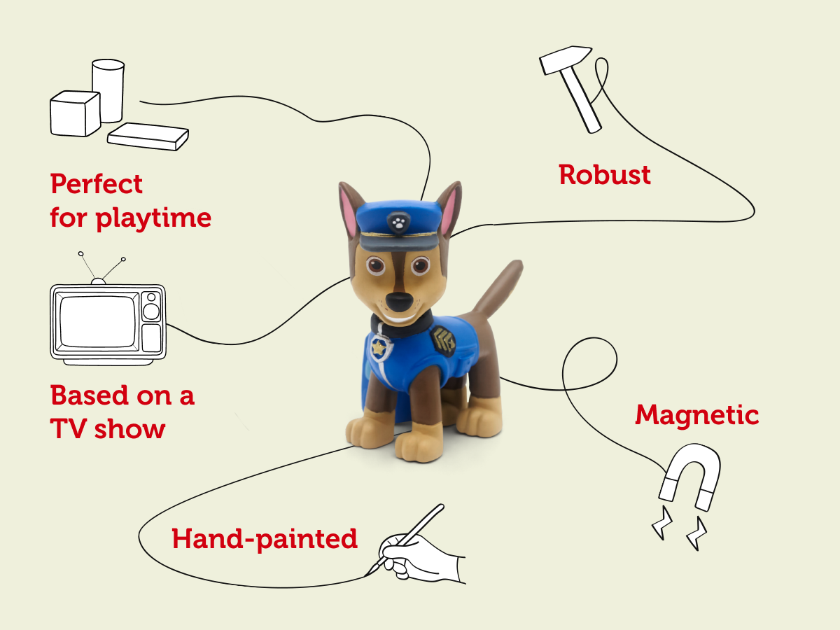 Tonies - Paw Patrol Chase English Audio Figure