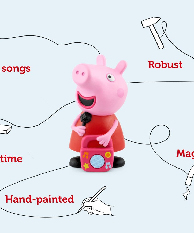Tonies - Peppa Pig: My First Album English Audio Figure