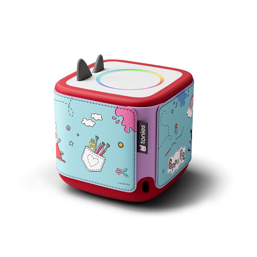 Tonies Peppa Pig Toniebox 2 Sleeve-Audio Player Accessories- | Natural Baby Shower