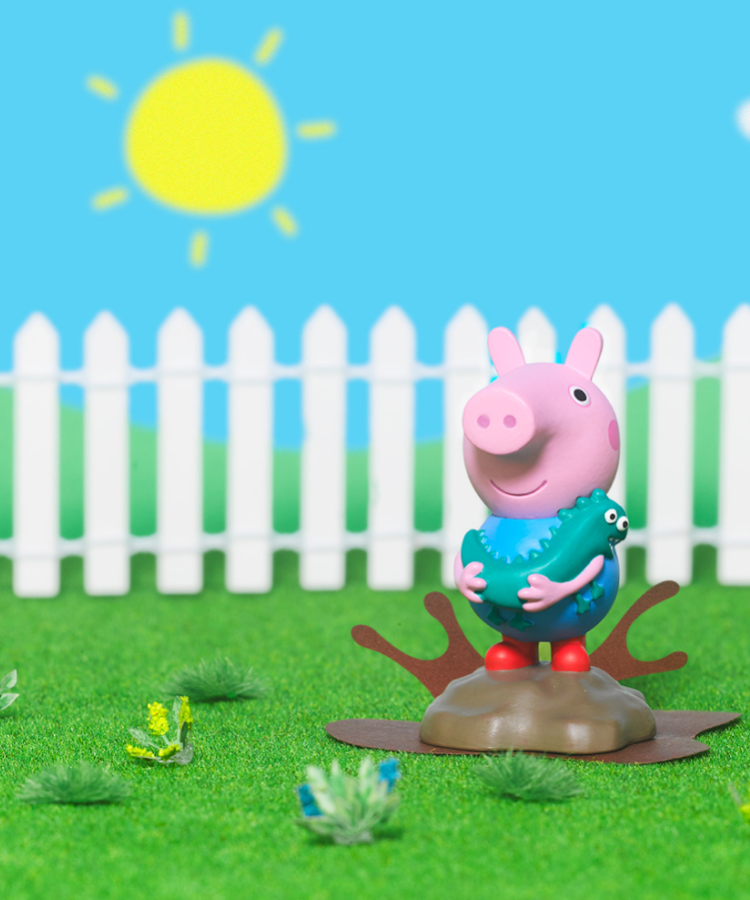 Tonies - Peppa Pig and George English Audio Figure