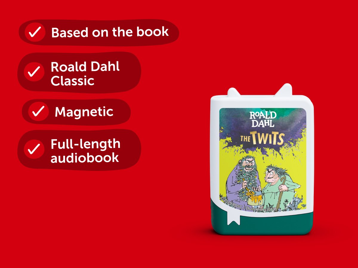 Tonies - Roald Dahl Twits English Audio Figure