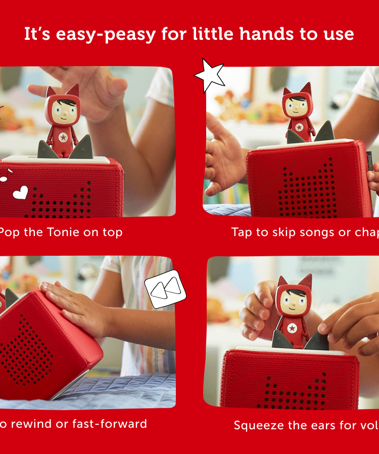 Tonies - Toniebox 1 Red Starter Set Box