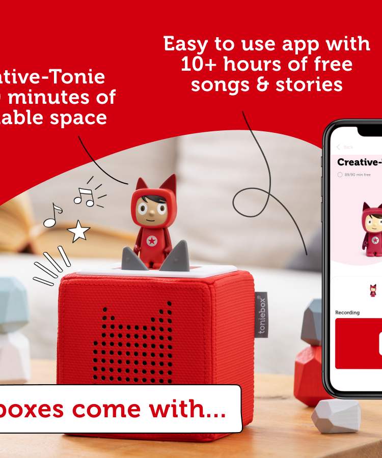 Tonies - Toniebox 1 Red Starter Set Box