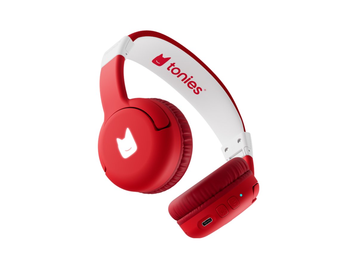 Tonies - Toniebox 2 Bluetooth Red Foldable Kids Headphones