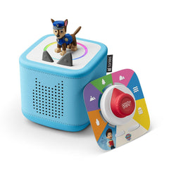 Tonies Toniebox 2 Play Set with PAW Patrol Chase Tonie, Tonieplay Game, Tonieplay Controller - Blue-Audio Players-Blue- | Natural Baby Shower