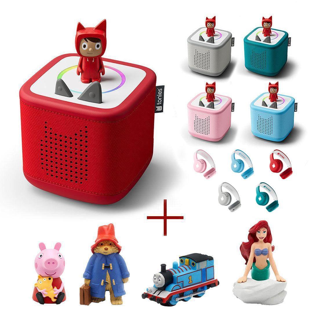 Tonies Toniebox 2 Ultimate Bundle | Create your own (6pc)-Audio Players- | Natural Baby Shower