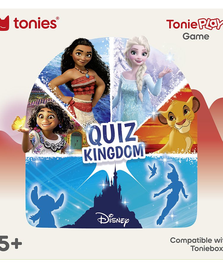 Tonies - Tonieplay Disney Knowledge Quiz Kingdom English Toniebox 2 Game