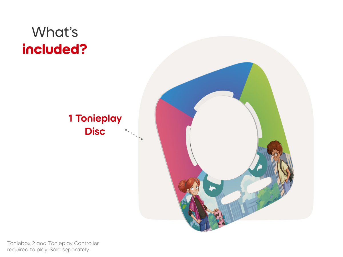 Tonies - Tonieplay Mysterious Mavericks English Toniebox2 Game