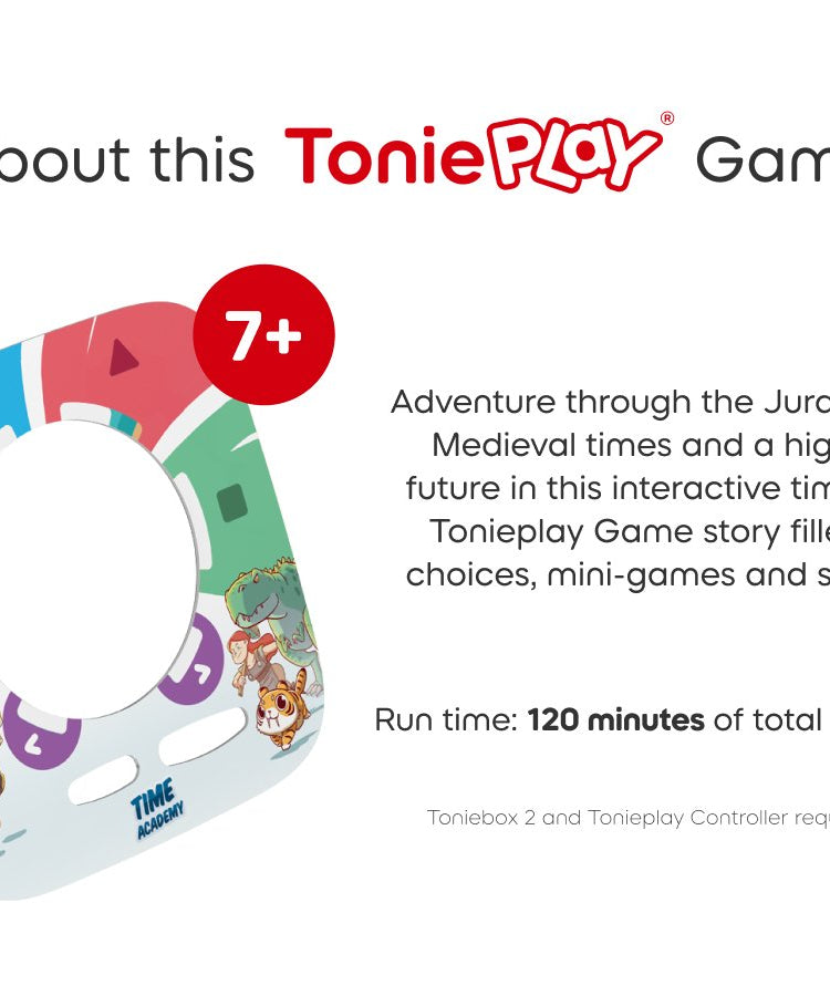Tonies - Tonieplay Time Academy English Toniebox2 Game