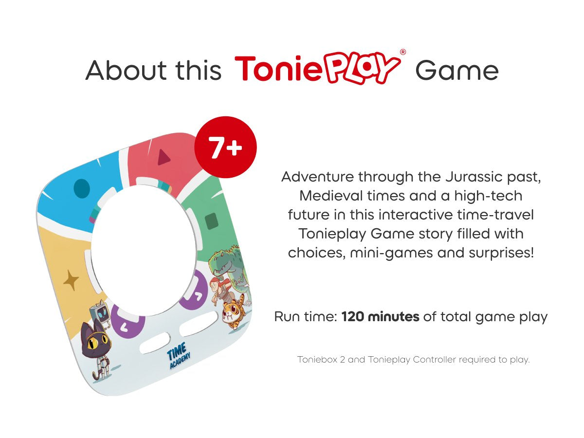 Tonies - Tonieplay Time Academy English Toniebox2 Game
