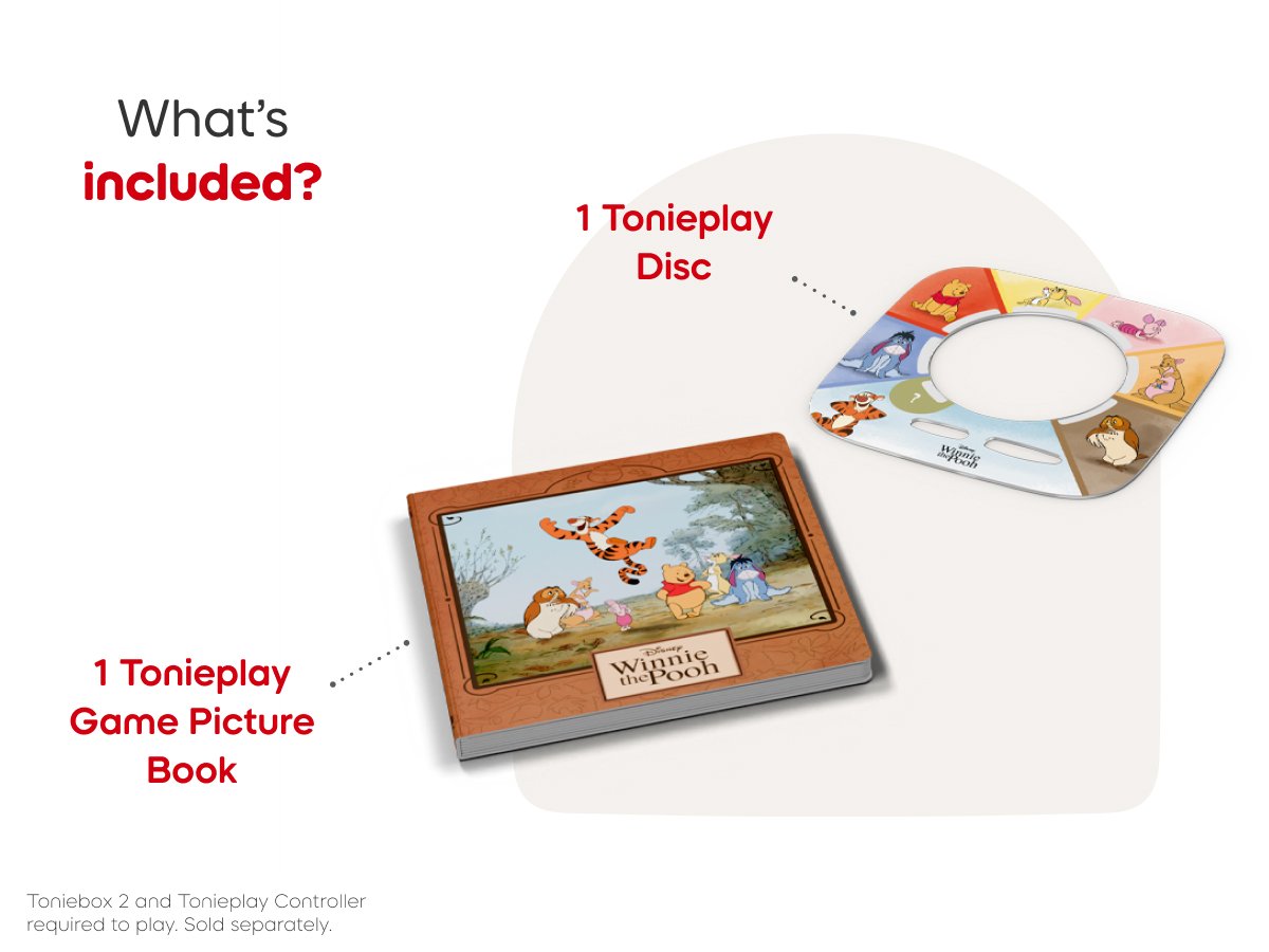Tonies - Winnie the Pooh: Tigger's Mess Fixing English Toniebox 2 Game