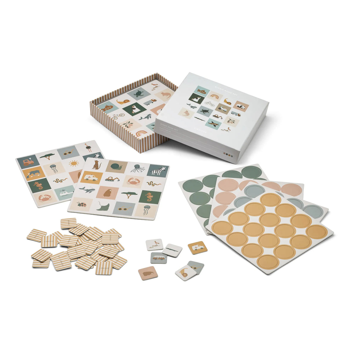 Liewood - Tori Lotto Game | Classic Multi-Color