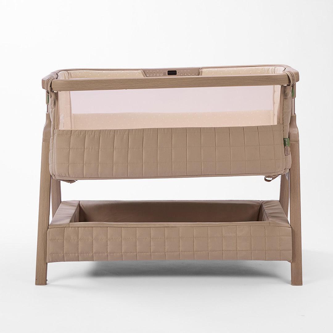 Tutti Bambini Cozee Sense Bedside Crib - Soft Walnut / Cocoa-Cribs-Soft Walnut / Cocoa- | Natural Baby Shower