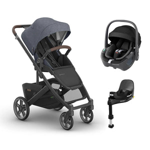 UPPAbaby CRUZ V3 + Pebble 360 Travel System-Travel Systems-Julian-Without Bassinet | Natural Baby Shower