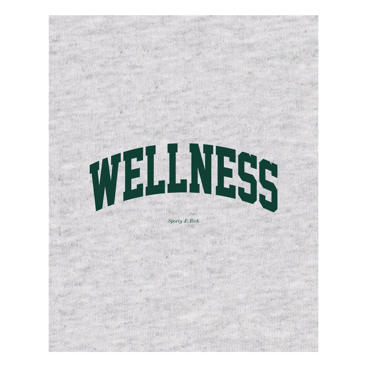 Sporty & Rich - Wellness Ivy T-Shirt Made from Recycled Cotton | Gray