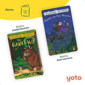 Yoto Player + The Gruffalo and Friends Collection Bundle - 3rd Generation-Audio Players-No Headphones- | Natural Baby Shower