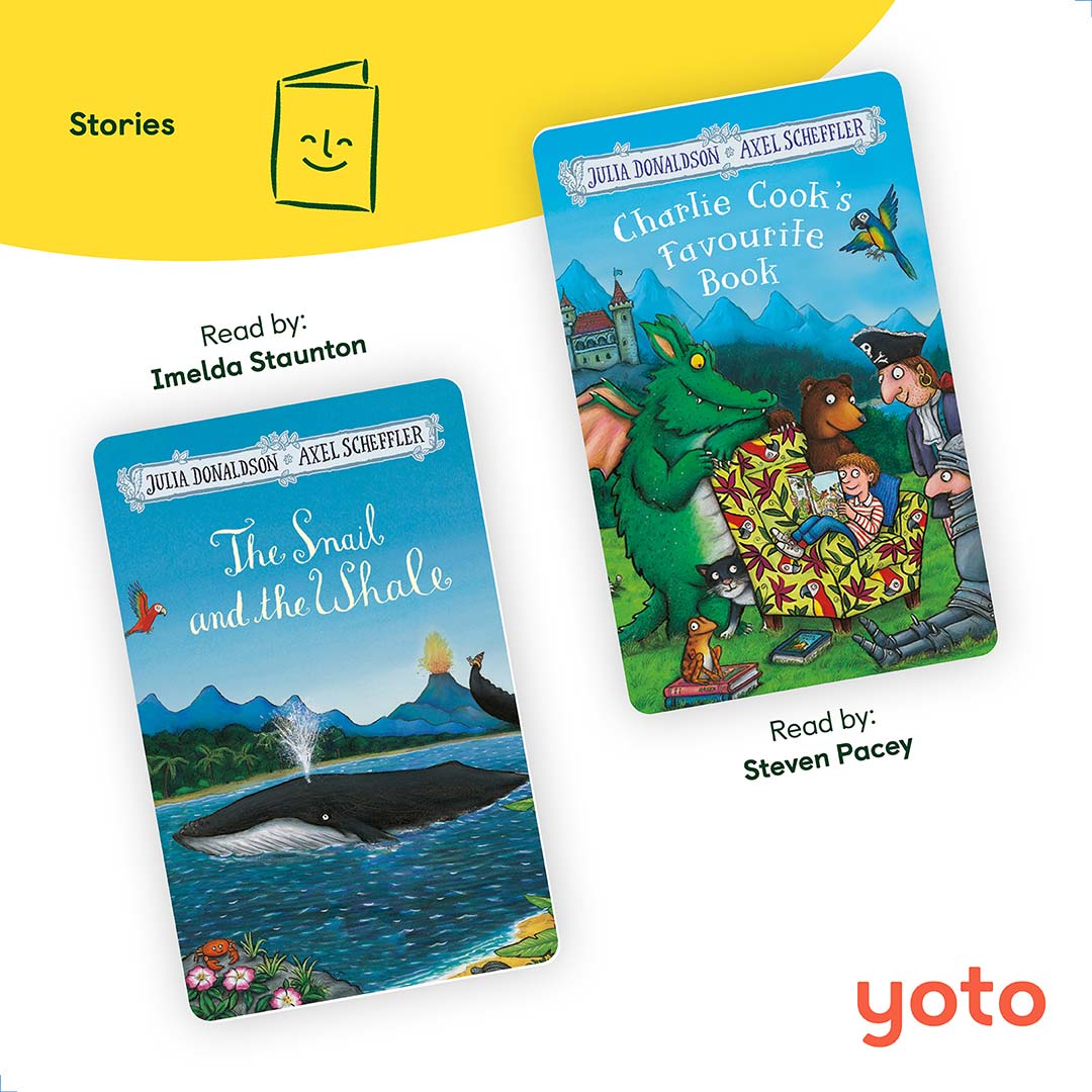 Yoto Player + The Gruffalo and Friends Collection Bundle - 3rd Generation-Audio Players-No Headphones- | Natural Baby Shower
