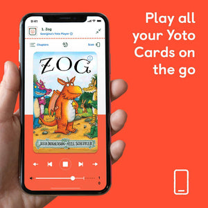 Yoto Player + Zog and Friends Collection Bundle - 3rd Generation-Audio Players-No Headphones- | Natural Baby Shower