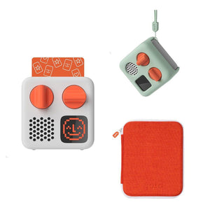 Yoto Mini Player Starter Bundle-Audio Players-Think Pink-No Headphones | Natural Baby Shower