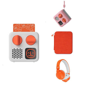 Yoto Mini Player Starter Bundle-Audio Players-Think Pink-No Headphones | Natural Baby Shower